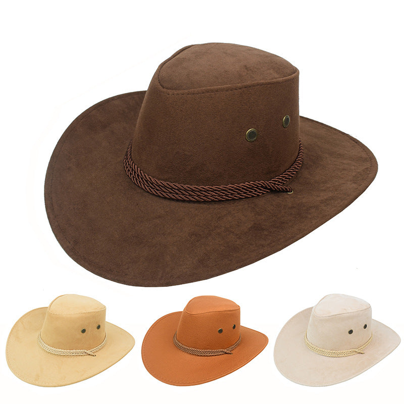 Premium Cowboy Hat for Spring and Summer Outdoor Activities