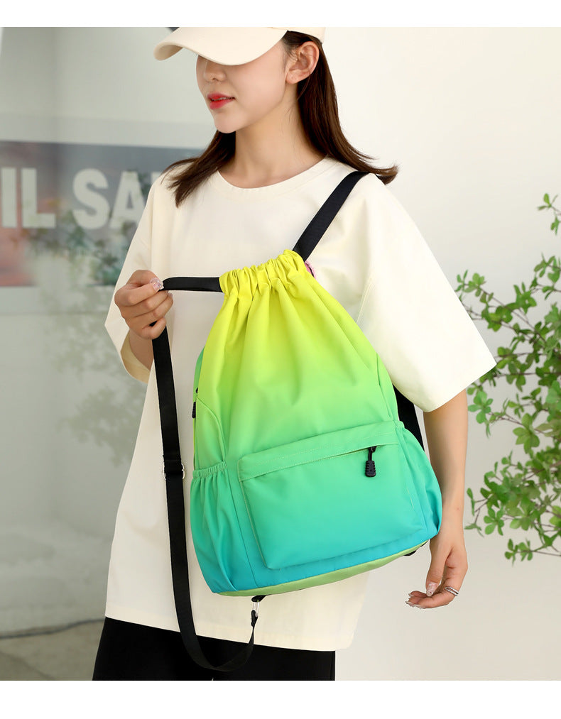 Oxford Cloth Travel Backpack for Men and Women