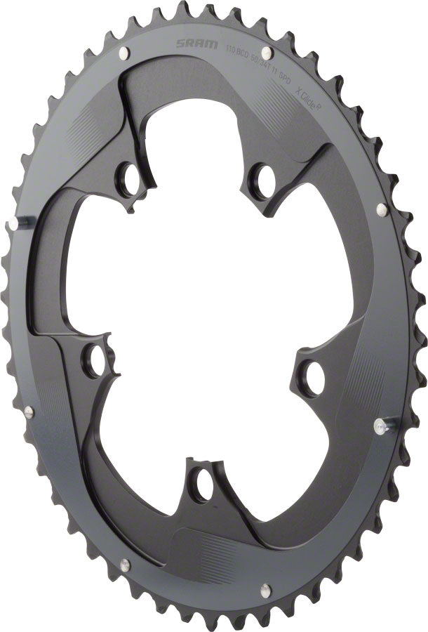 Plato de cadena SRAM Force 22 50T 110mm BCD - Negro