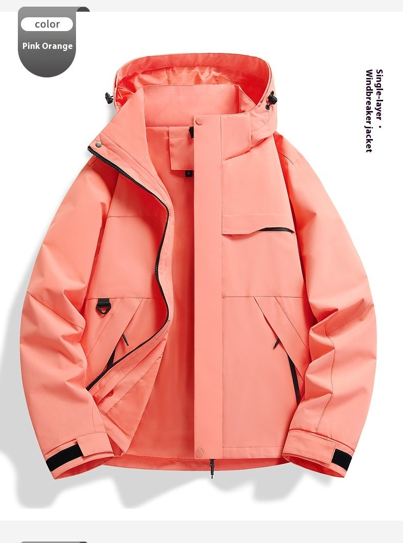 Veste Shell Impermeable et Coupe-Vent Premium pour Activités de Plein Air