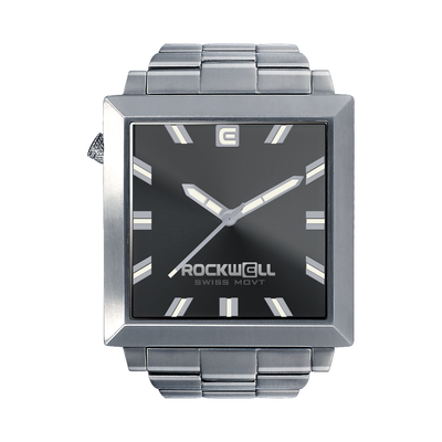 50mm2 Silver/Black Watch - 2nd Generation