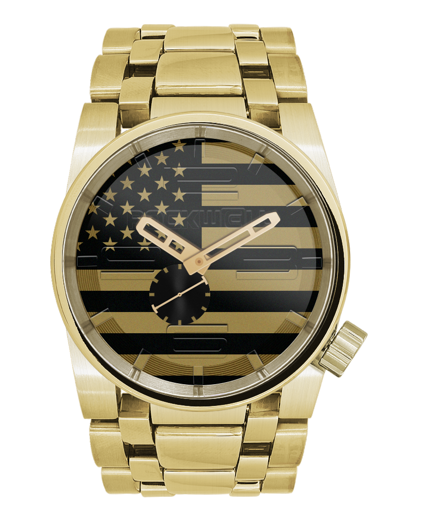 Bold 50mm Gold Recon Edition Watch for Adventurers - Korvel