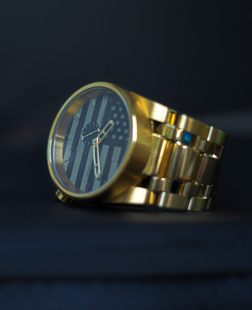 Bold 50mm Gold Recon Edition Watch for Adventurers - Korvel