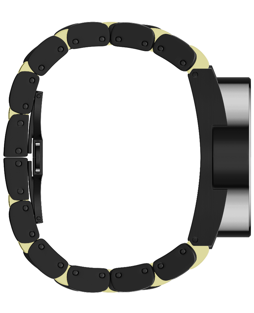 Reloj Black/Gold Edición Ricky James de 50 mm