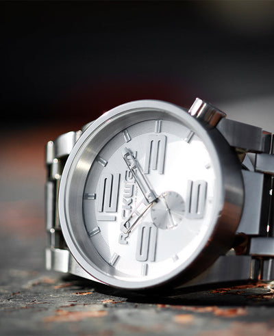 50mm Silver Edition Watch