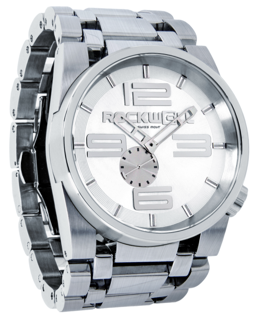 Reloj Edición Plata de 50 mm