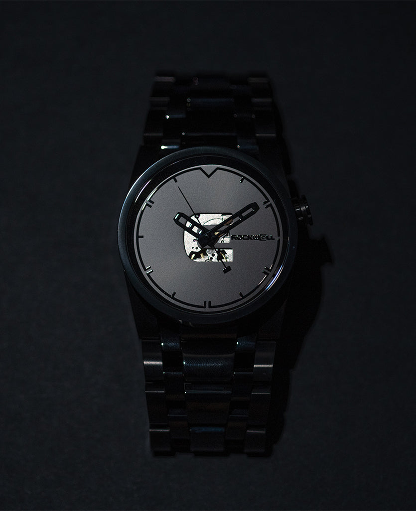 Washington Edition 50mm Automatic Watch - Phantom Black - Korvel