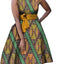 Batik Printed Cotton Dress and Skirt Combo