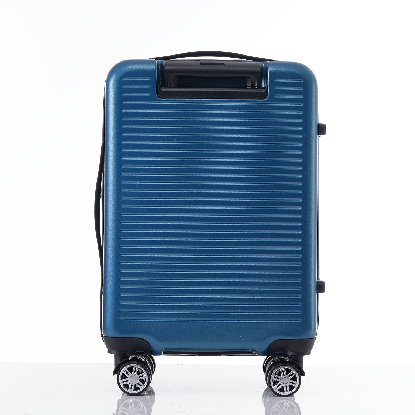 Carry-on Luggage 20 Inch Front Open Luggage Lightweight Suitcase with Front Pocket and USB Port, 1 Portable Carrying Case - Korvel