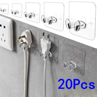 Wall Storage Hook - Punch-Free Adhesive Hanger for Home & Office