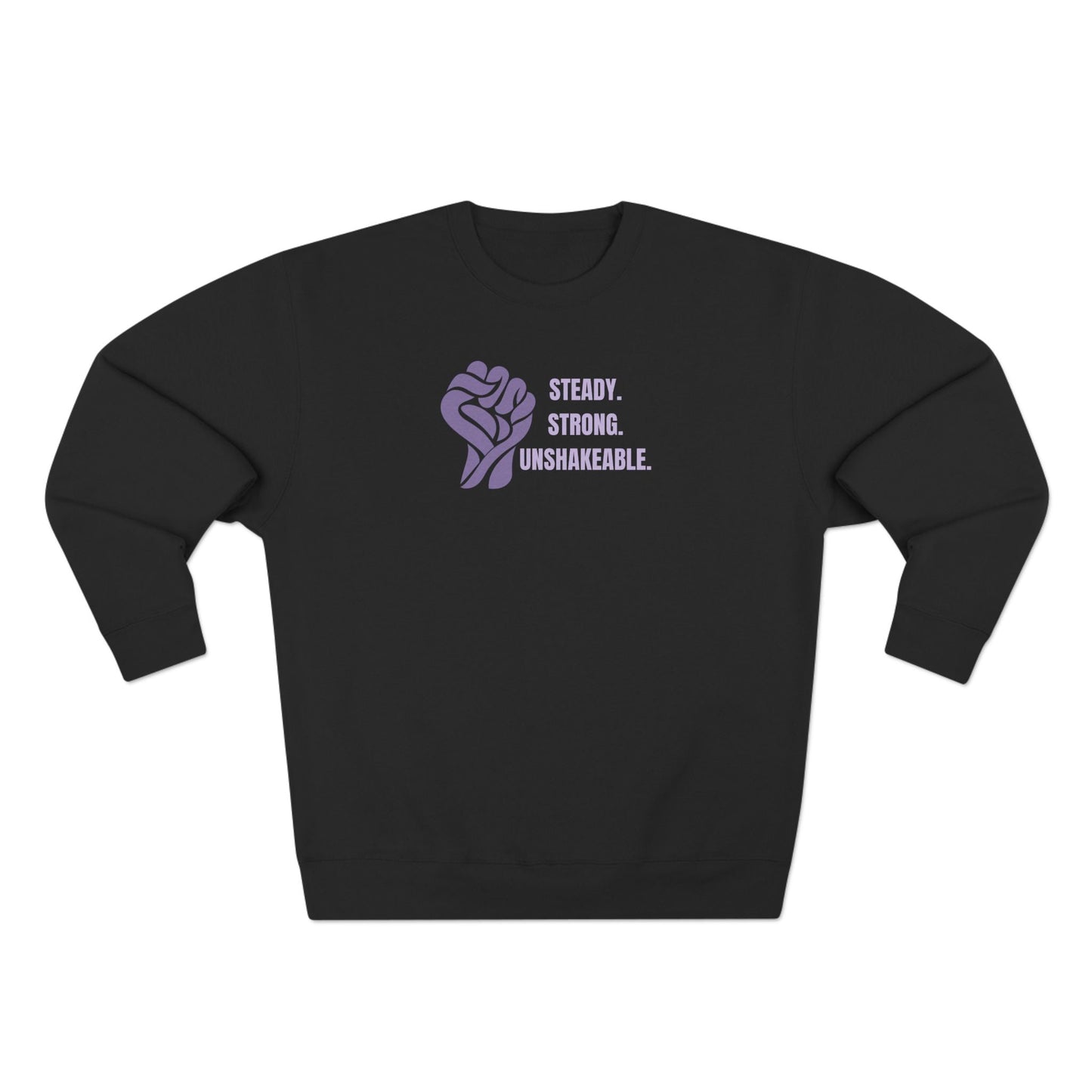 Constante. Fuerte. Inquebrantable. Sudadera de Concienciación sobre la Epilepsia