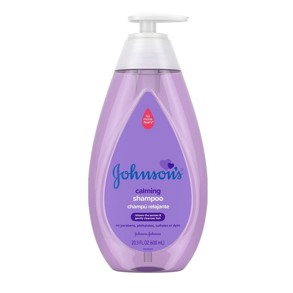 Shampoo apaisant pour bébé Johnson's avec parfum Naturalcalm - 20,3 oz