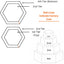 Faux Gâteaux en Styromousse Hexagonale - Différentes Tailles Disponibles