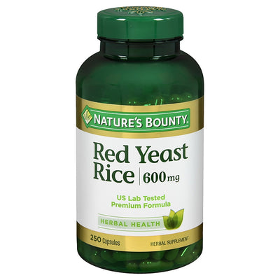Premium Red Yeast Rice Dietary Supplement Capsules