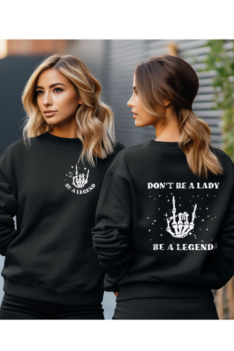 Be A Legend Unisex Cozy Sweatshirt - Korvel
