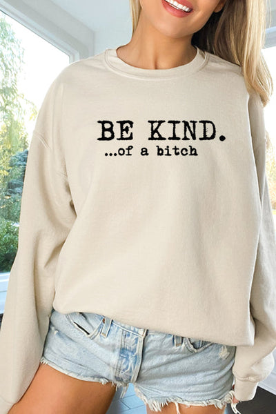 Be Kind Sweatshirt - Unisex Cotton Blend - Korvel