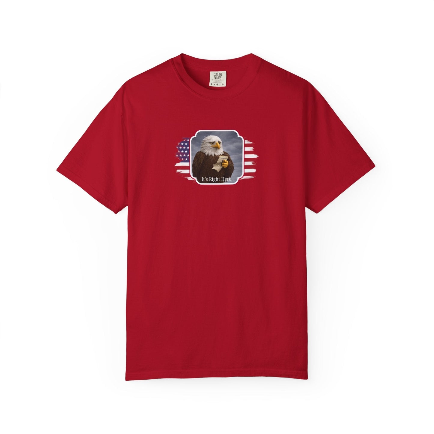 Camiseta de Parodia Política It’s Right Here