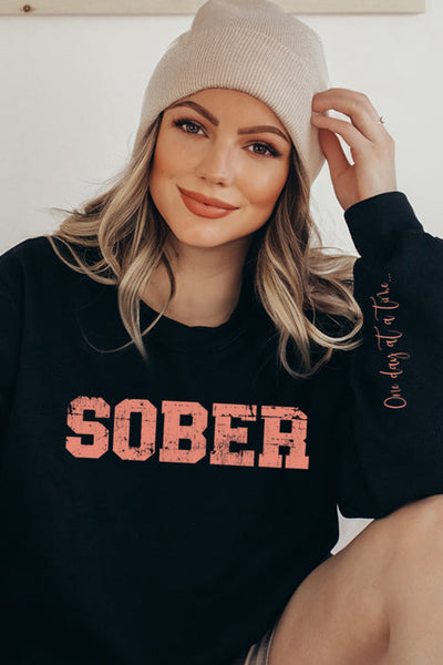 Sober Sweatshirt - Unisex Cotton Blend Comfort