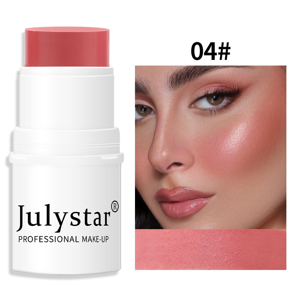 Highlighting Blusher Blush Powder Blusher Matte Blush Stick Single Color Blush - Korvel