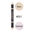 HANDAIYAN Double Head Eyebrow Dual Purpose Pen