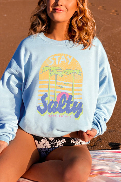 Stay Salty Unisex Cozy Sweatshirt - Korvel