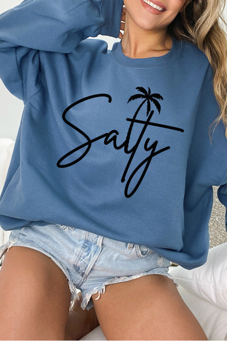 Salty Sweatshirt - Unisex Cotton Blend