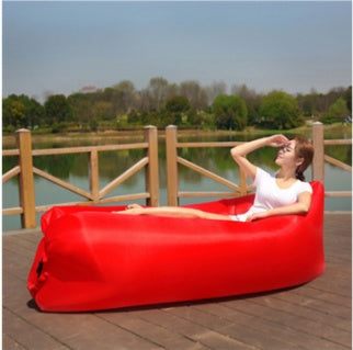 Sofá de Aire Exterior Premium - Lounger Inflable Rápido