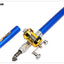 Portable Pocket Telescopic Mini Fishing Rod Pole Pen Shape Folded Fishing Rod With Reel Wheel For Outdoor River Lake Fishing - Korvel
