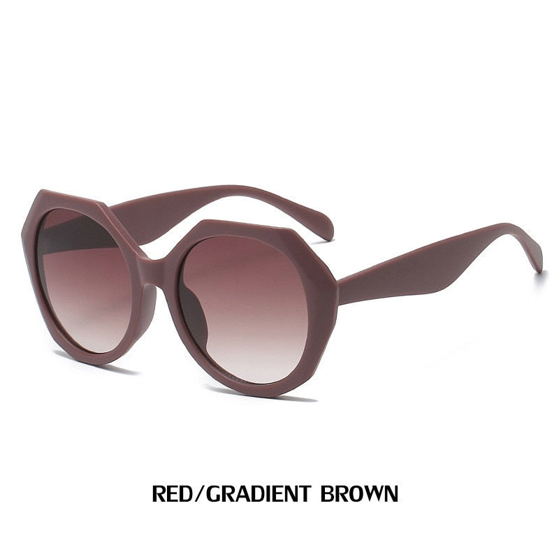 Trendy Irregular Frame Sunglasses for Women