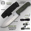 Bushwhacker D2 Steel Bushcraft Survival Knife Gift Set - Ultimate Outdoor Companion - Korvel