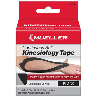 Mueller Kinesiology Tape – Continuous Roll (Black)