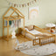 Cama Infantil de Madera de Tamaño Twin con Cabecera Desmontable