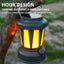 Outdoor solar rechargeable camping light, multifunctional LED strong light charging camping atmosphere tent light - Korvel
