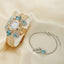 Bohemian Rhinestone Inlaid with Water Diamond and Sky Star Charm Women's Bracelet Watch Fashion Light Luxury Quartz Watch - Korvel