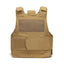 Tactical Army Vest Multi functional Armor Plate Tactical Carrier Vest CP Camo 800D - Korvel