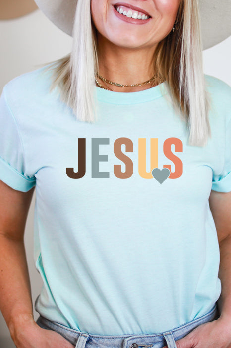 Jesus Tee 5144 - Unisex Soft Cotton Blend T-Shirt - Korvel
