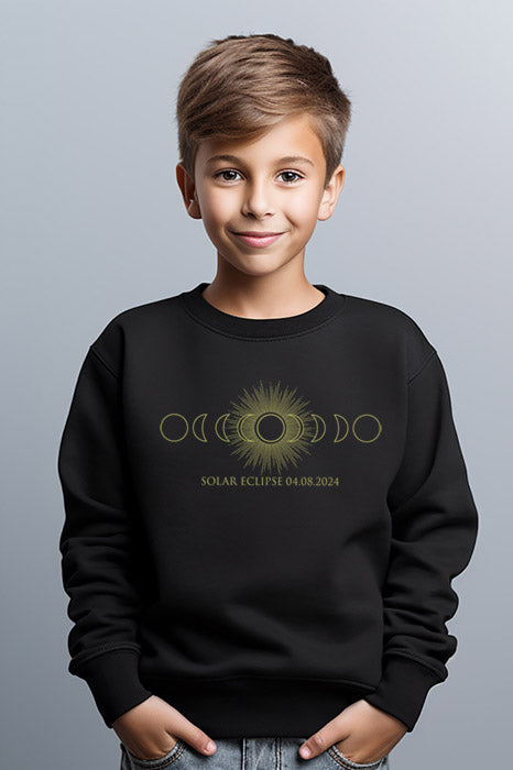 Solar Eclipse Kids Sweatshirt - Korvel