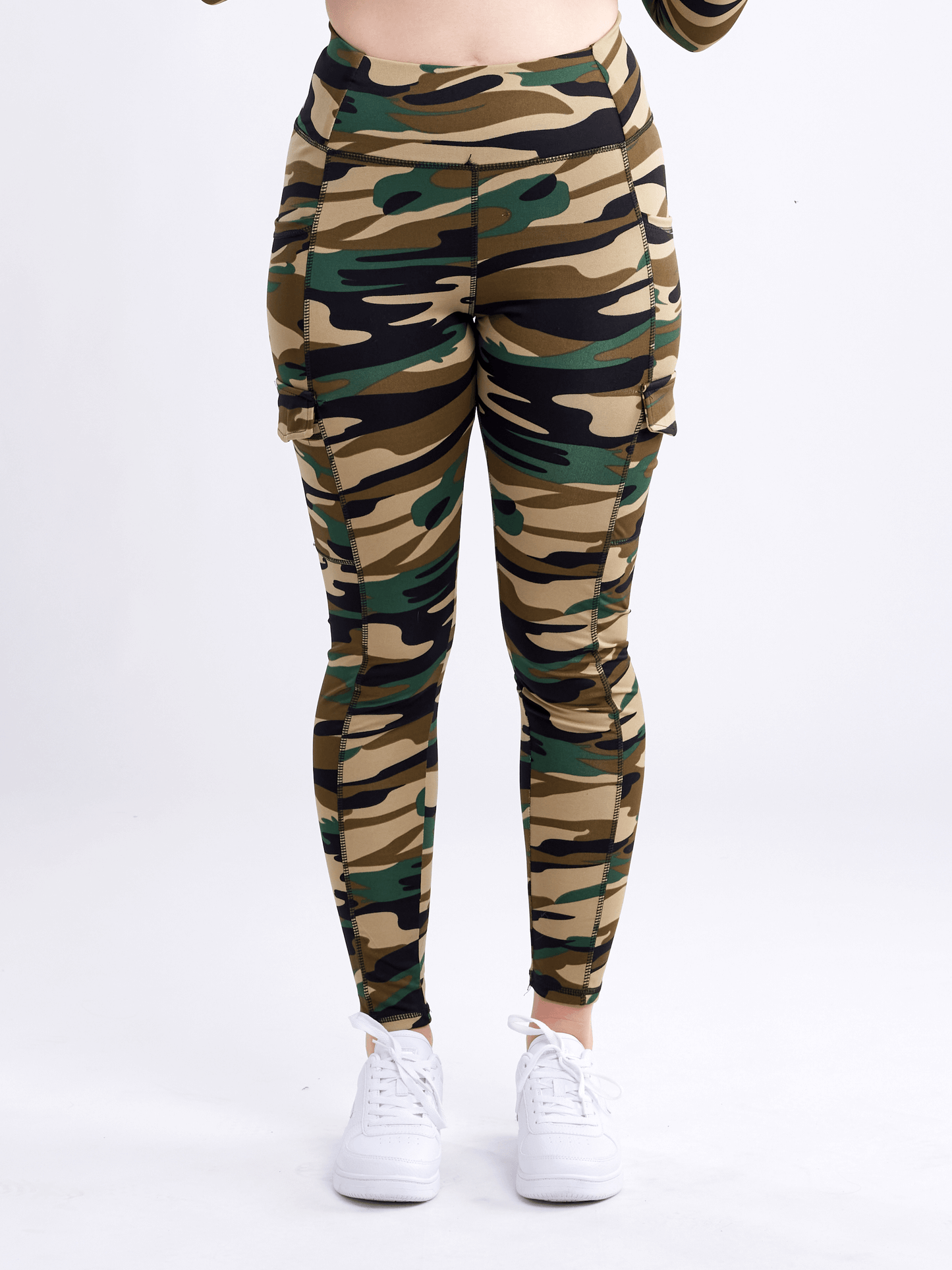 Leggings Taille Haute JupiterGear avec Poches Cargo
