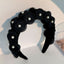 Fashionable fabric pearl flower Hair accessories - Korvel