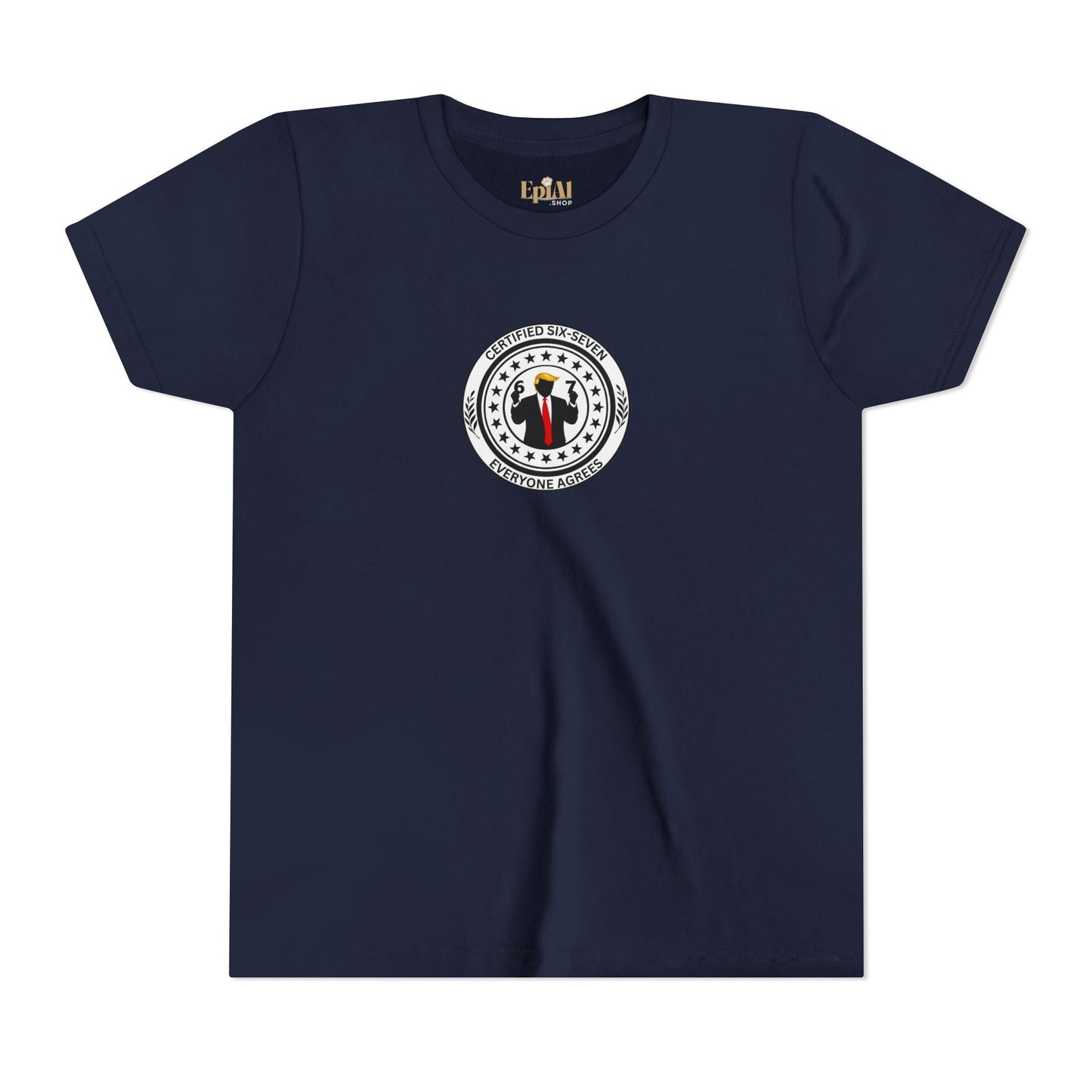 Camiseta Infantil Certificada Six-Seven