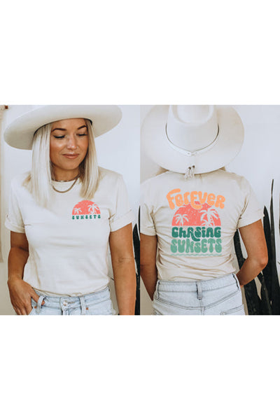 Camiseta "Persiguiendo siempre las puestas de sol" 5151