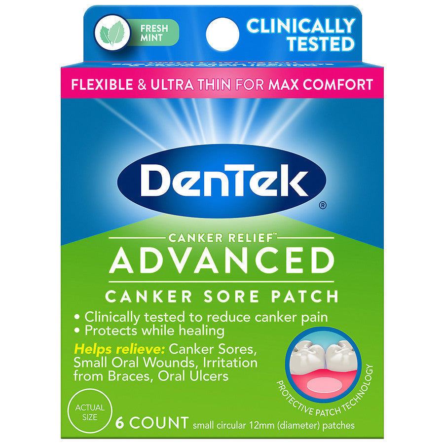 Patch de soulagement Canker Cover de DenTek