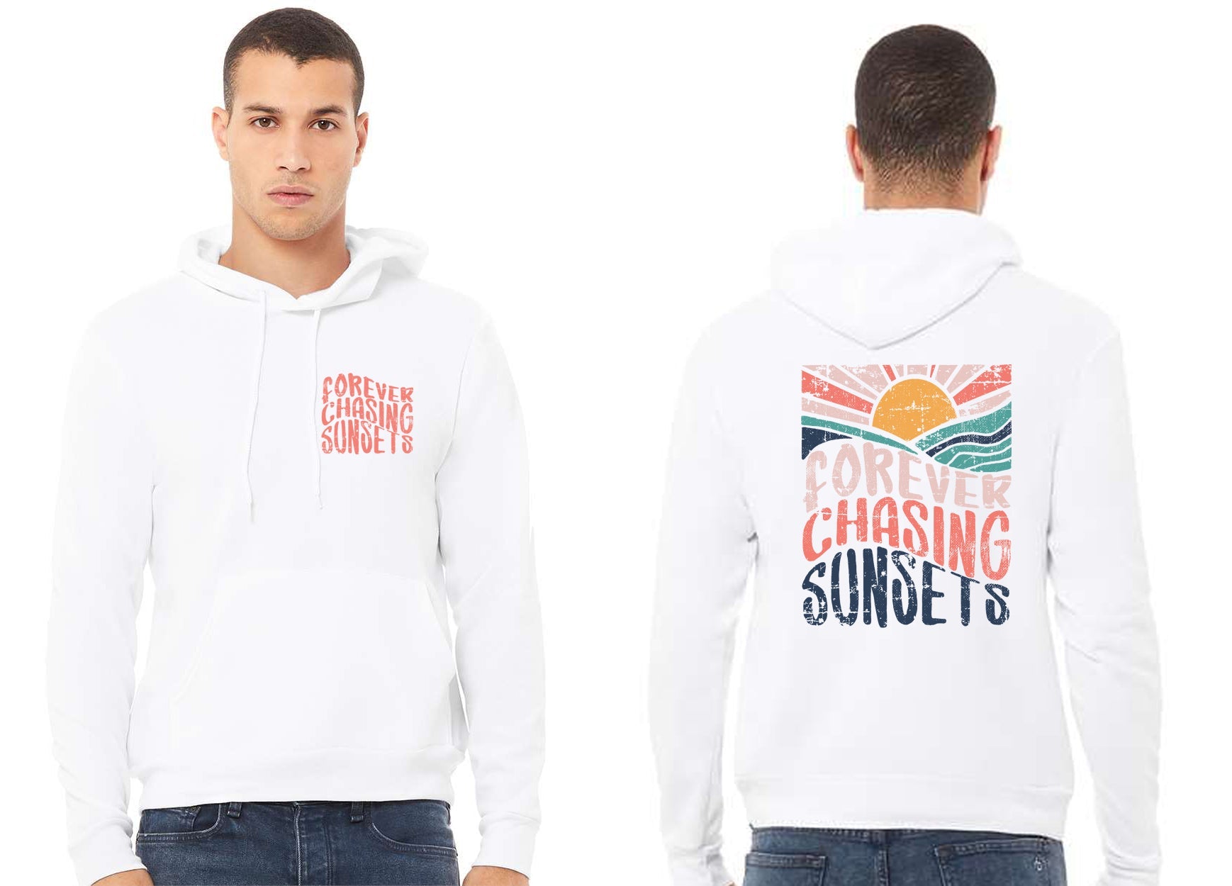 Chasing Sunsets Hoodie 5155 - Korvel