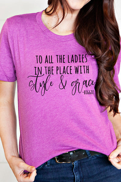 Style & Grace Tee 5158