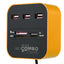 USB HUB Combo All In One USB 2.0 Micro SD High Speed Card Reader 3 Ports Adapter Connector For Tablet PC Computer Laptop - Korvel