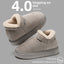 Zapatillas de Algodón con Tobillo de Felpa para Mujeres
