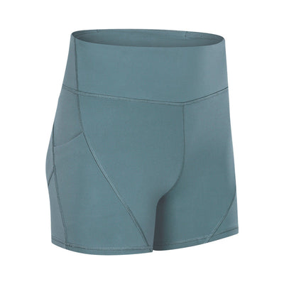 Shorts de sport en coton doux à taille haute SHINBENE