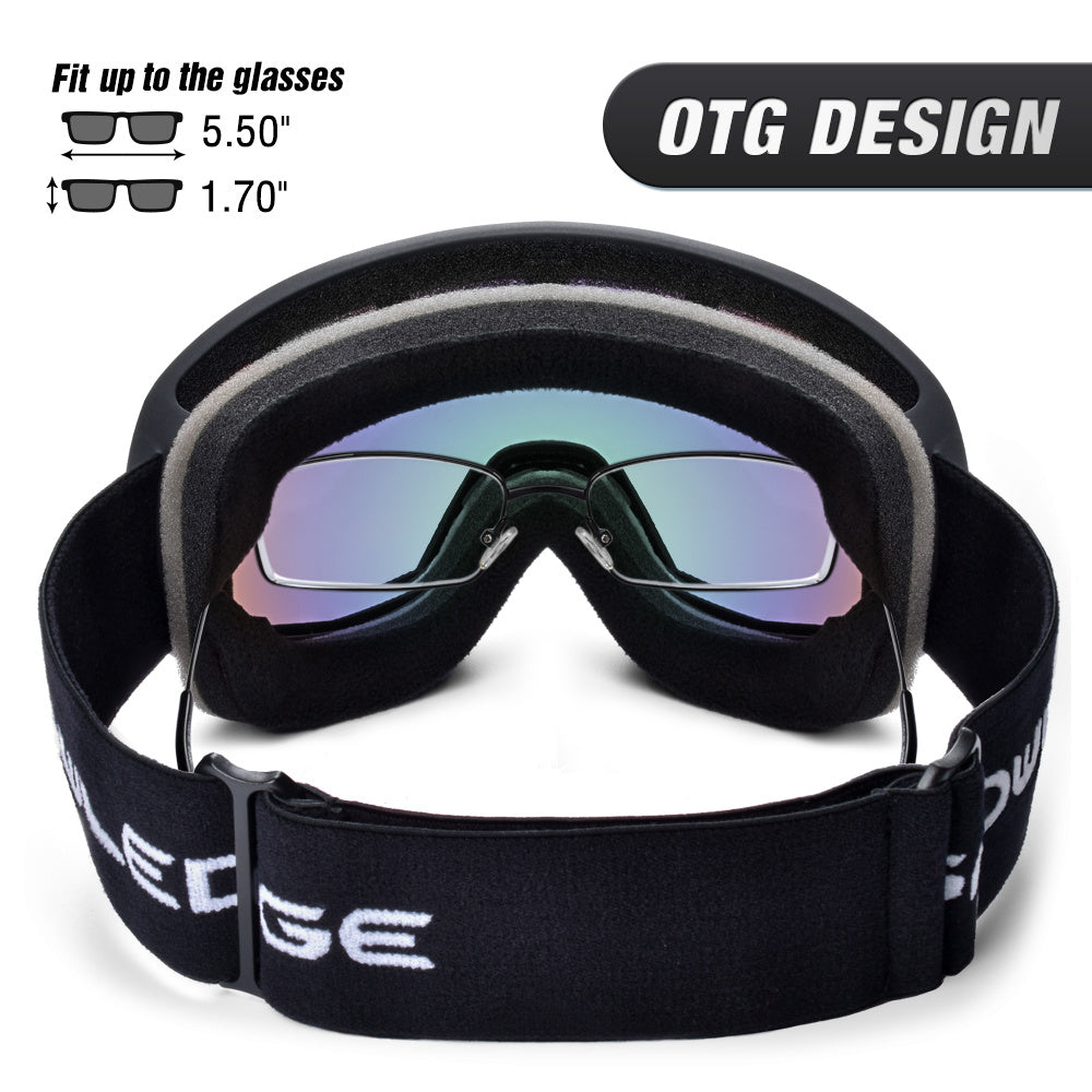 Premium Double-Layer Anti-Fog Ski Goggles for All Conditions