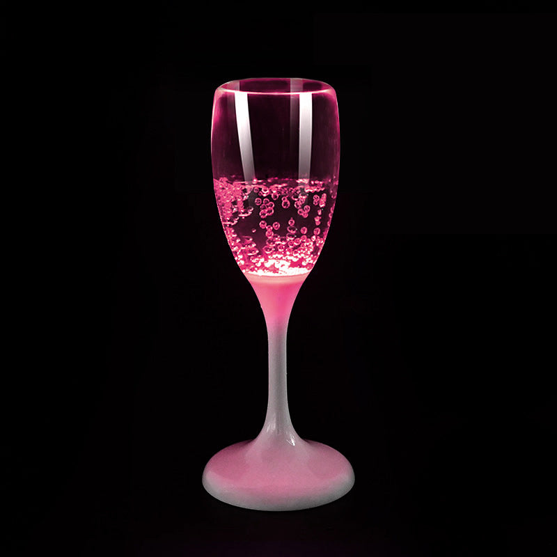 Creative Water Sensing Wedding luminous Glasses cup Party Supplies Novelty LED Light Up Wine bottles for Party Club Bar Drinking - Korvel