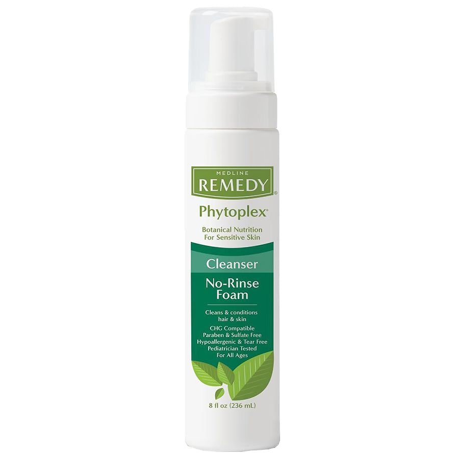 Limpiador en espuma sin enjuague Medline Remedy - Aroma a vainilla, 8 oz